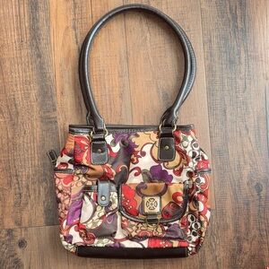Treviso Vibrant Floral Shoulder Bag